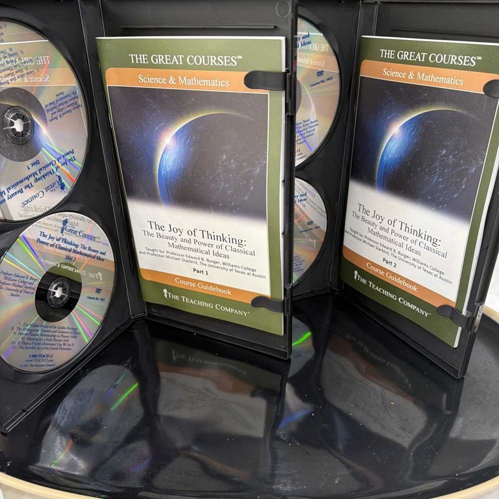 The Joy of Mathematics - The Teaching Company - Benjamin - 24 Lectures on DVD